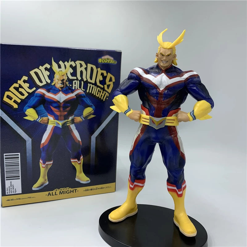 Figura My Hero Academia de 20 cm | Mira a All Might en su icónica pose de poder, capturada en una figura de PVC de alta calidad. Ideal para fans de My Hero Academia y una colección heroica perfecta.