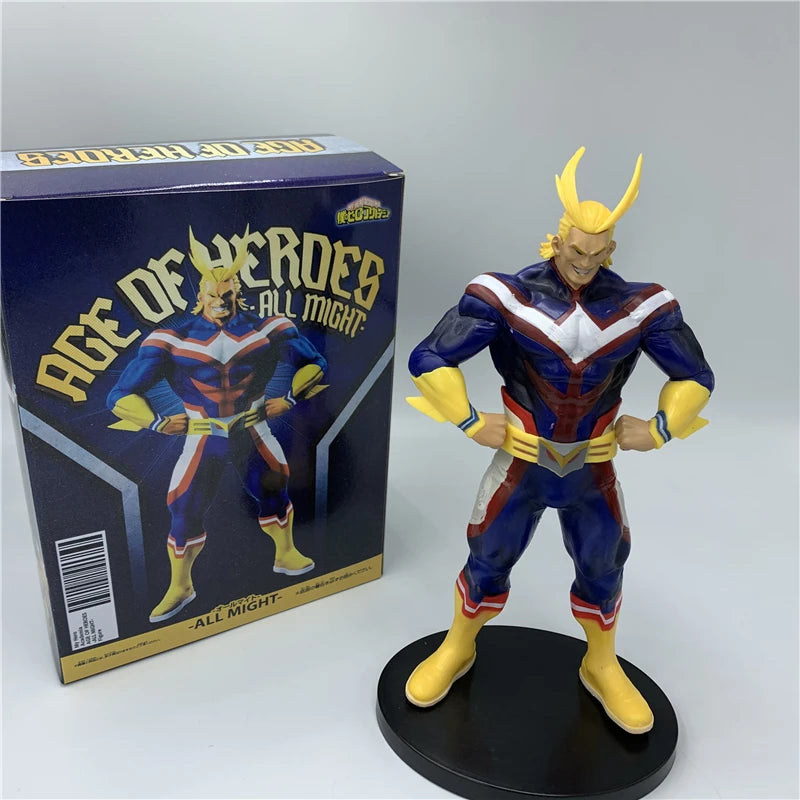 Figura My Hero Academia de 20 cm | Mira a All Might en su icónica pose de poder, capturada en una figura de PVC de alta calidad. Ideal para fans de My Hero Academia y una colección heroica perfecta.