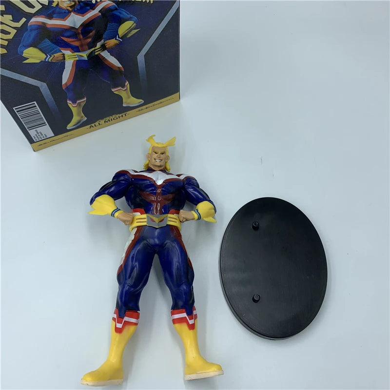 Figura My Hero Academia de 20 cm | Mira a All Might en su icónica pose de poder, capturada en una figura de PVC de alta calidad. Ideal para fans de My Hero Academia y una colección heroica perfecta.