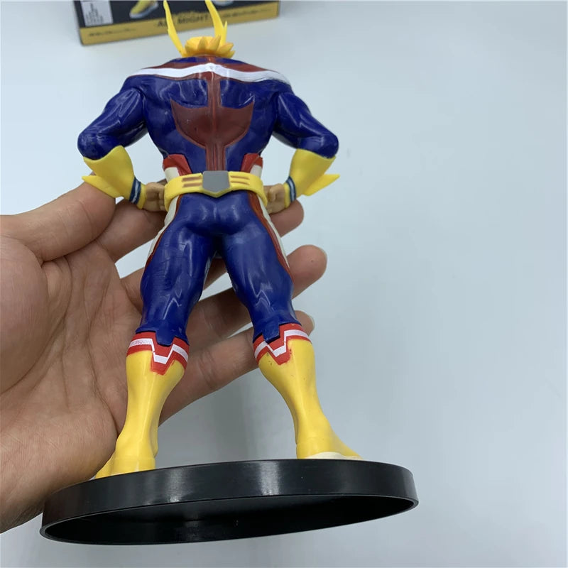 Figura My Hero Academia de 20 cm | Mira a All Might en su icónica pose de poder, capturada en una figura de PVC de alta calidad. Ideal para fans de My Hero Academia y una colección heroica perfecta.