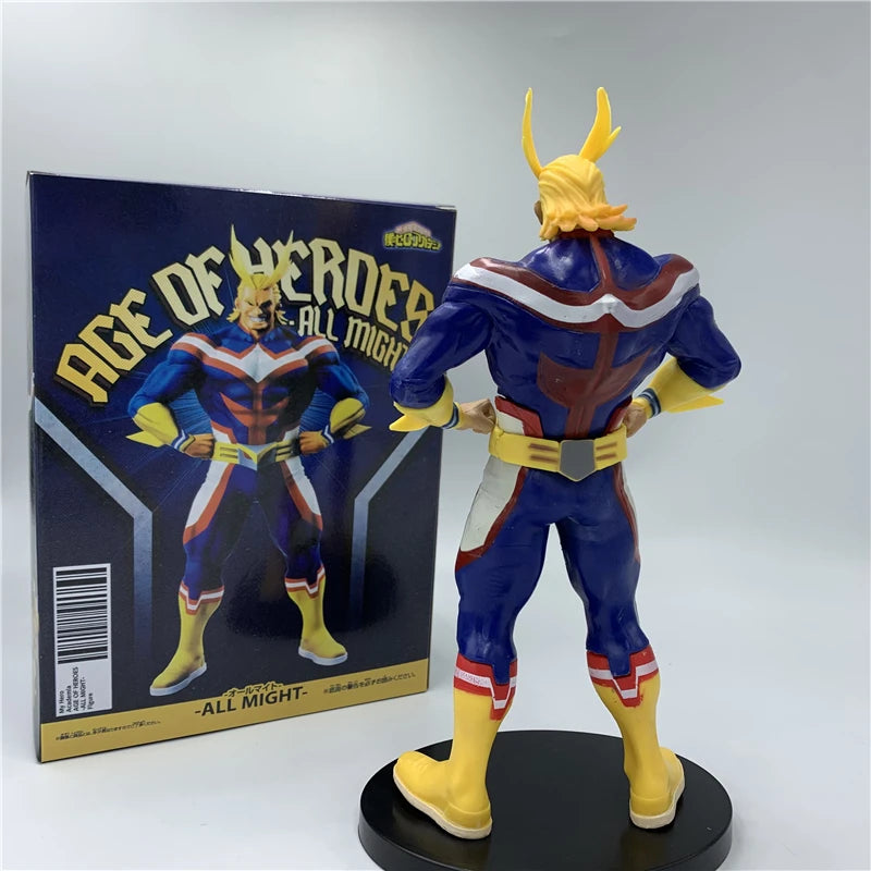 Figura My Hero Academia de 20 cm | Mira a All Might en su icónica pose de poder, capturada en una figura de PVC de alta calidad. Ideal para fans de My Hero Academia y una colección heroica perfecta.
