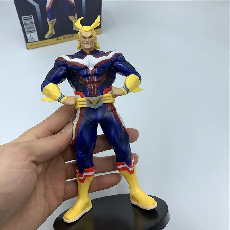 Figura My Hero Academia de 20 cm | Mira a All Might en su icónica pose de poder, capturada en una figura de PVC de alta calidad. Ideal para fans de My Hero Academia y una colección heroica perfecta.