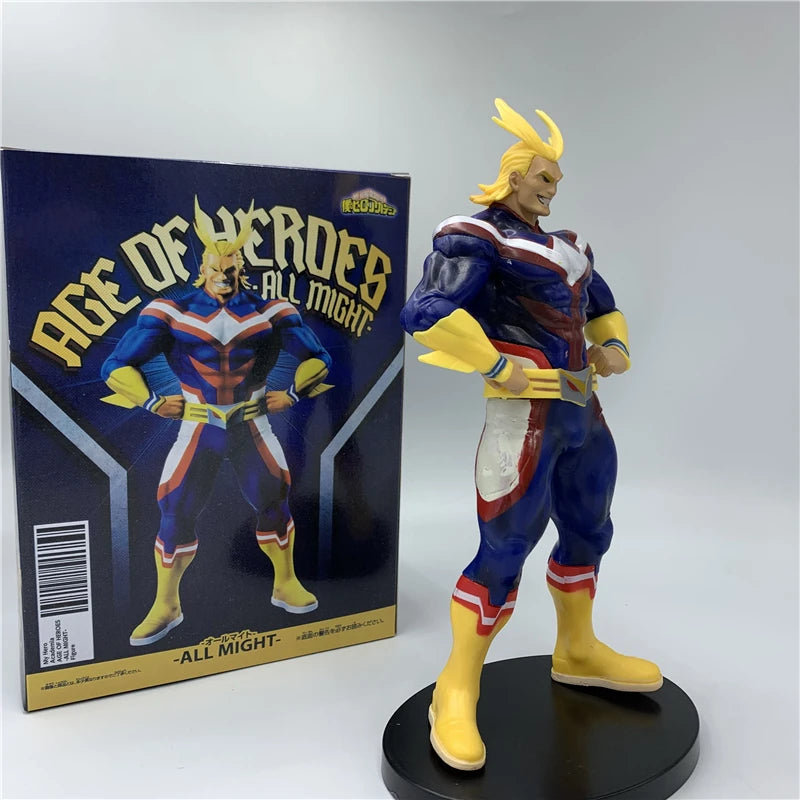 Figura My Hero Academia de 20 cm | Mira a All Might en su icónica pose de poder, capturada en una figura de PVC de alta calidad. Ideal para fans de My Hero Academia y una colección heroica perfecta.