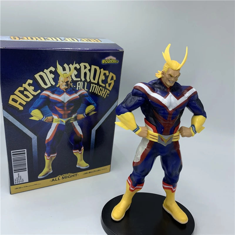 Figura My Hero Academia de 20 cm | Mira a All Might en su icónica pose de poder, capturada en una figura de PVC de alta calidad. Ideal para fans de My Hero Academia y una colección heroica perfecta.