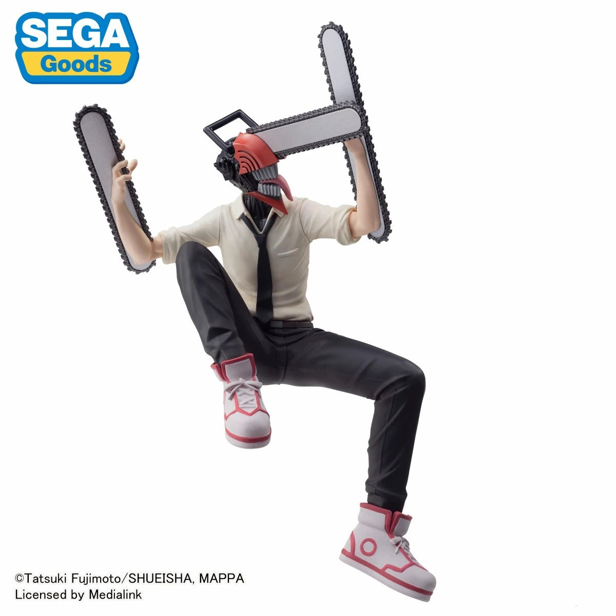 Figura de hombre de motosierra Chokonose Original SEGA PM de 14-15cm | Maquetas de PVC que representan a Power, Denji y Hayakawa Aki. Perfecto como regalo, decoración de escritorio o coleccionable para los fans del anime Chainsaw Man.