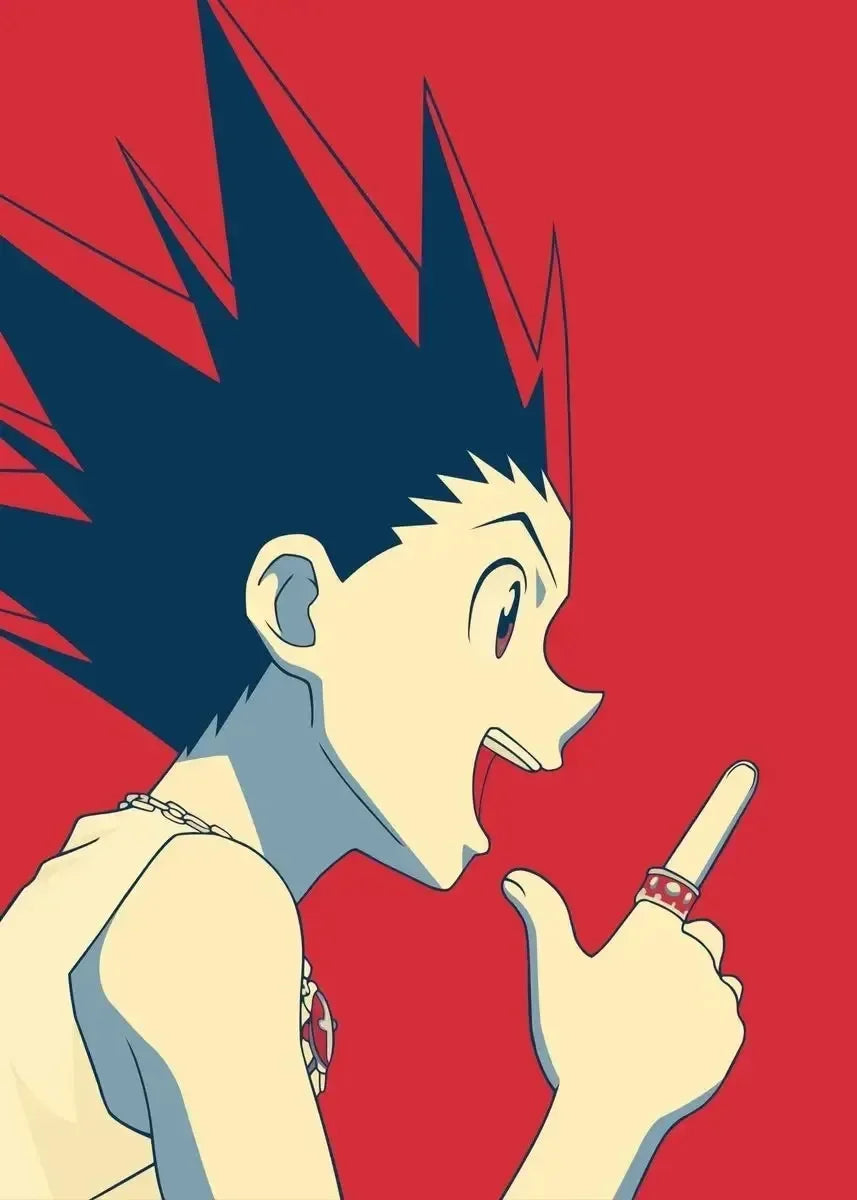 Décoration murale rétro inspirée de l’anime Hunter X Hunter, imprimée sur toile. Parfaite pour le salon ou tout espace de vie, cette affiche ajoute une touche vintage pour les fans d’anime. Idéal pour personnaliser votre intérieur avec style !