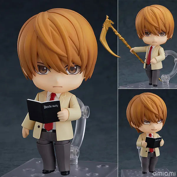 Figuras Death Note de 10 cm | Figuras de PVC de Light Yagami y L, perfectas para colecciones o fans del anime.