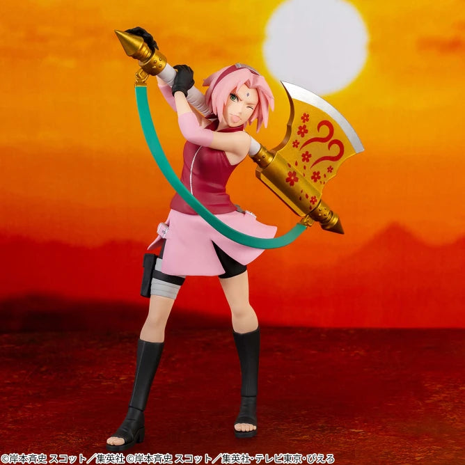 Figura Bandai Banpresto de 14-18 cm (edición NARUTOP99) Naruto | Figuras de PVC de Minato, Naruto, Shisui y Sakura. Modelos de acción ideales para colección y decoración o como regalo para fans de Naruto.