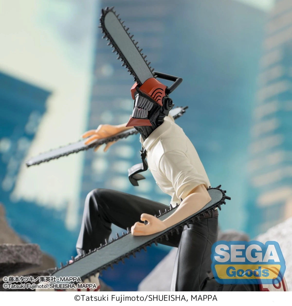 Figura de hombre de motosierra Chokonose Original SEGA PM de 14-15cm | Maquetas de PVC que representan a Power, Denji y Hayakawa Aki. Perfecto como regalo, decoración de escritorio o coleccionable para los fans del anime Chainsaw Man.