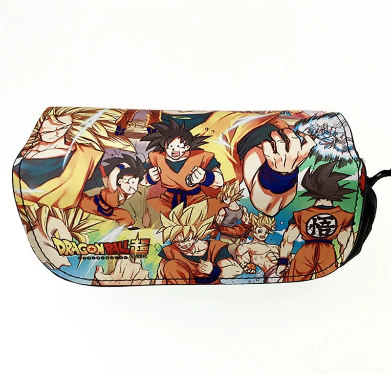 Estuche para lápices Dragon Ball | Estuche de gran capacidad con estampado del personaje DBZ. Ideal para estudiantes, ofrece un amplio espacio de almacenamiento para bolígrafos y accesorios. ¡Imprescindible para los fans de Dragon Ball!