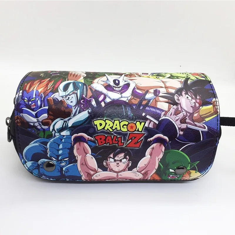 Estuche para lápices Dragon Ball | Estuche de gran capacidad con estampado del personaje DBZ. Ideal para estudiantes, ofrece un amplio espacio de almacenamiento para bolígrafos y accesorios. ¡Imprescindible para los fans de Dragon Ball!