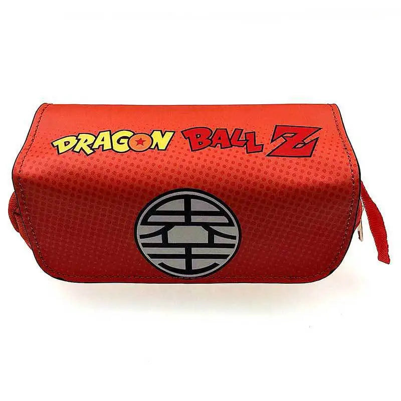 Estuche para lápices Dragon Ball | Estuche de gran capacidad con estampado del personaje DBZ. Ideal para estudiantes, ofrece un amplio espacio de almacenamiento para bolígrafos y accesorios. ¡Imprescindible para los fans de Dragon Ball!