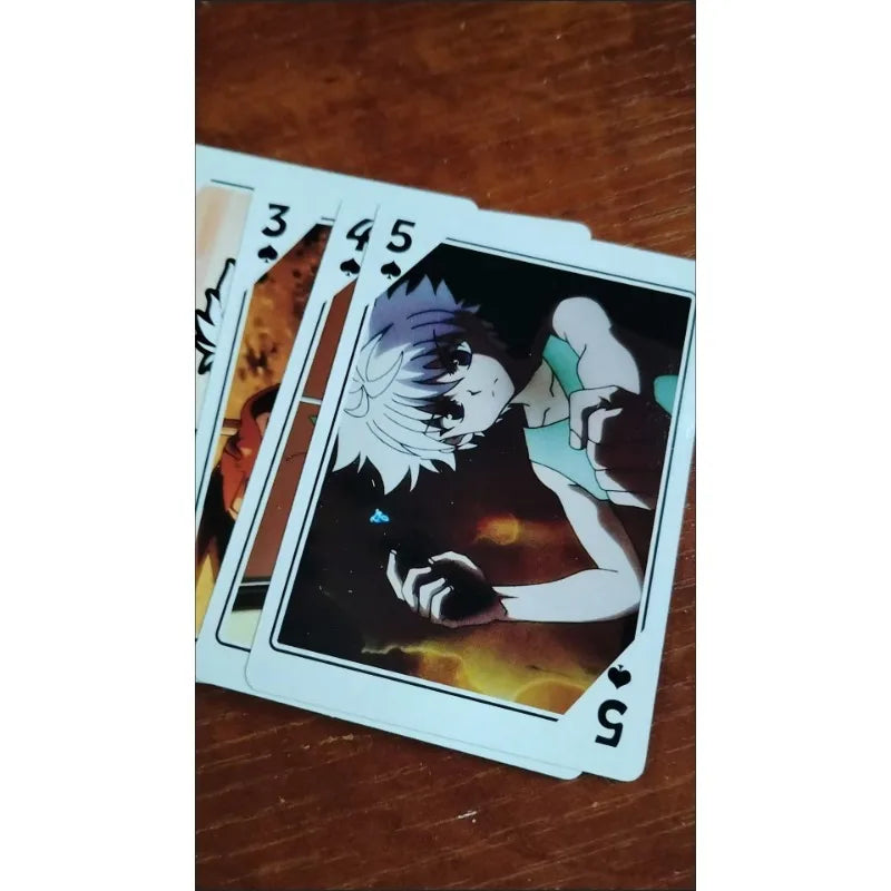 Cartes à Hunter X Hunter | Jeu de cartes à jouer illustré avec les personnages de Hunter X Hunter. Idéal pour les fans de l’anime, ce jeu de cartes est un excellent accessoire pour des moments ludiques ou comme cadeau
