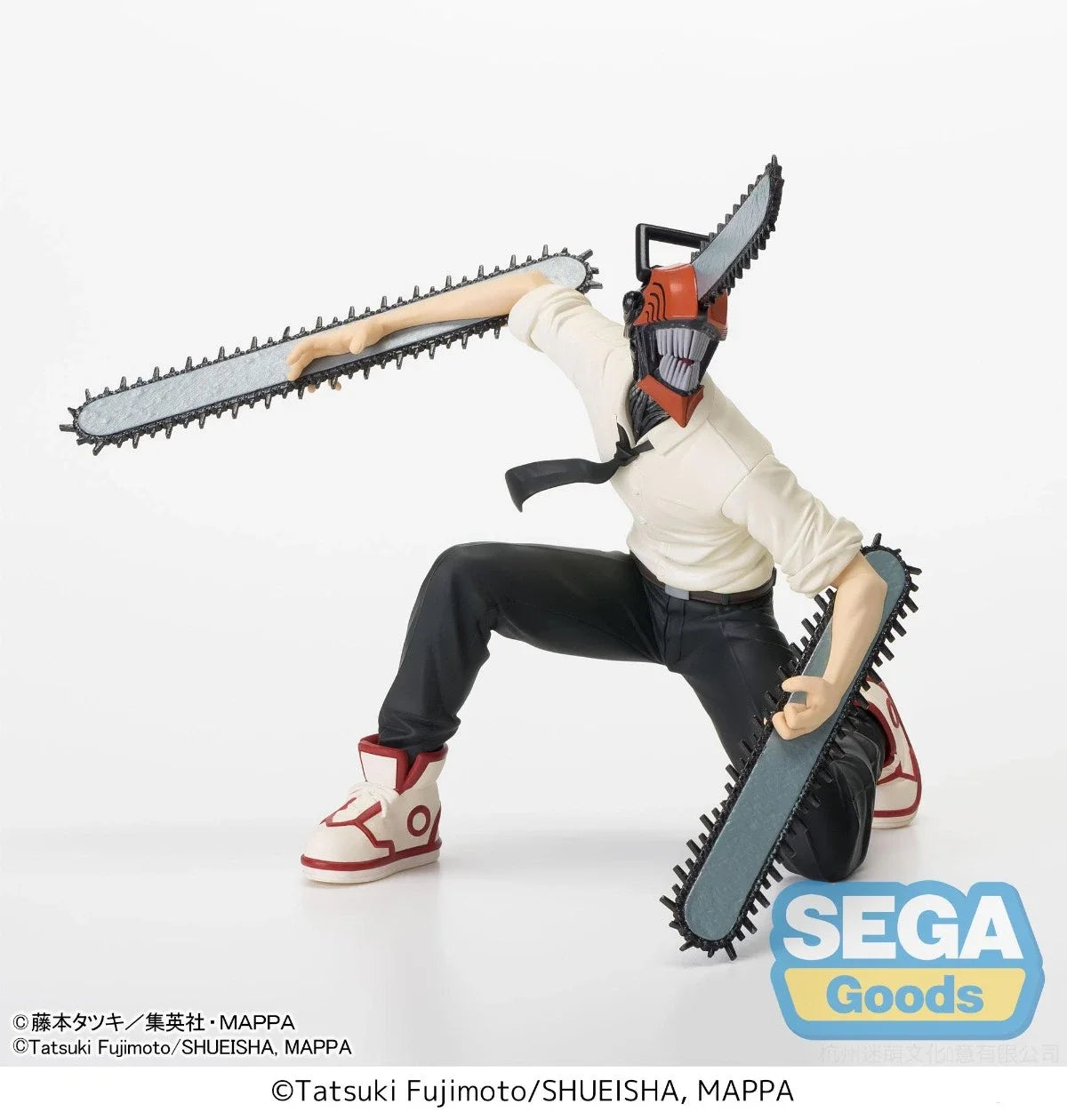 Figura de hombre de motosierra Chokonose Original SEGA PM de 14-15cm | Maquetas de PVC que representan a Power, Denji y Hayakawa Aki. Perfecto como regalo, decoración de escritorio o coleccionable para los fans del anime Chainsaw Man.