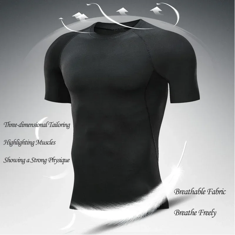 Camiseta de compresión Berserk para hombre | Camiseta con estampado 3D del símbolo Berserk, transpirable y de secado rápido, perfecta para deportes y fitness