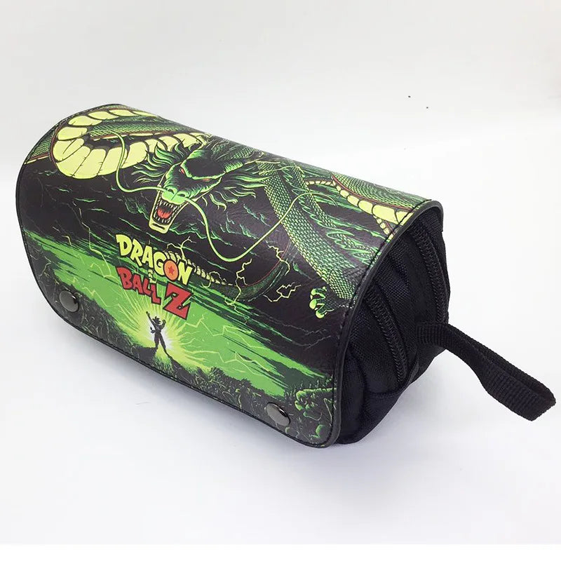 Estuche para lápices Dragon Ball | Estuche de gran capacidad con estampado del personaje DBZ. Ideal para estudiantes, ofrece un amplio espacio de almacenamiento para bolígrafos y accesorios. ¡Imprescindible para los fans de Dragon Ball!