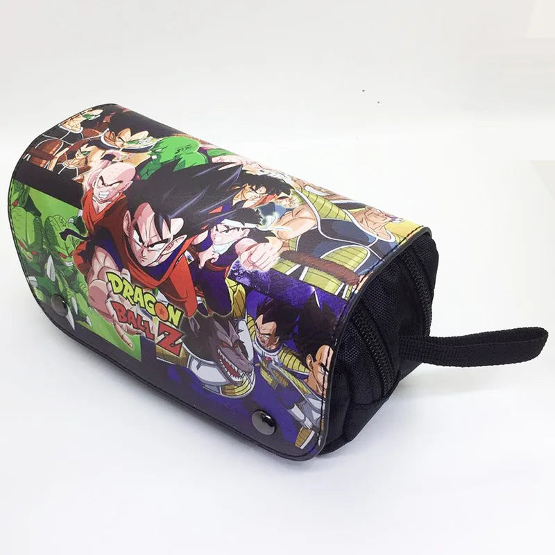 Estuche para lápices Dragon Ball | Estuche de gran capacidad con estampado del personaje DBZ. Ideal para estudiantes, ofrece un amplio espacio de almacenamiento para bolígrafos y accesorios. ¡Imprescindible para los fans de Dragon Ball!
