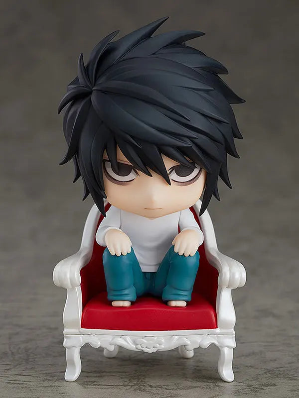 Figuras Death Note de 10 cm | Figuras de PVC de Light Yagami y L, perfectas para colecciones o fans del anime.
