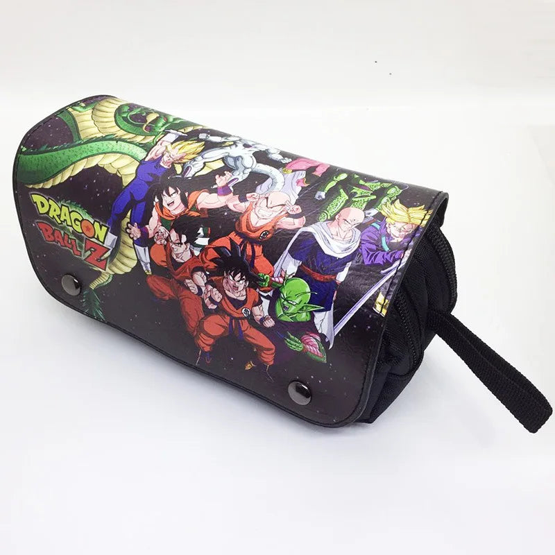 Estuche para lápices Dragon Ball | Estuche de gran capacidad con estampado del personaje DBZ. Ideal para estudiantes, ofrece un amplio espacio de almacenamiento para bolígrafos y accesorios. ¡Imprescindible para los fans de Dragon Ball!