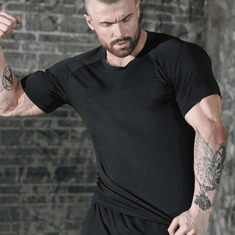 Camiseta de compresión Berserk para hombre | Camiseta con estampado 3D del símbolo Berserk, transpirable y de secado rápido, perfecta para deportes y fitness