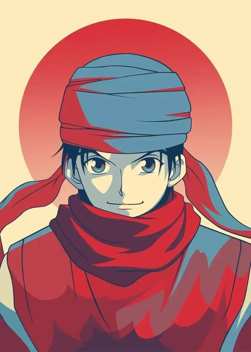 Décoration murale rétro inspirée de l’anime Hunter X Hunter, imprimée sur toile. Parfaite pour le salon ou tout espace de vie, cette affiche ajoute une touche vintage pour les fans d’anime. Idéal pour personnaliser votre intérieur avec style !