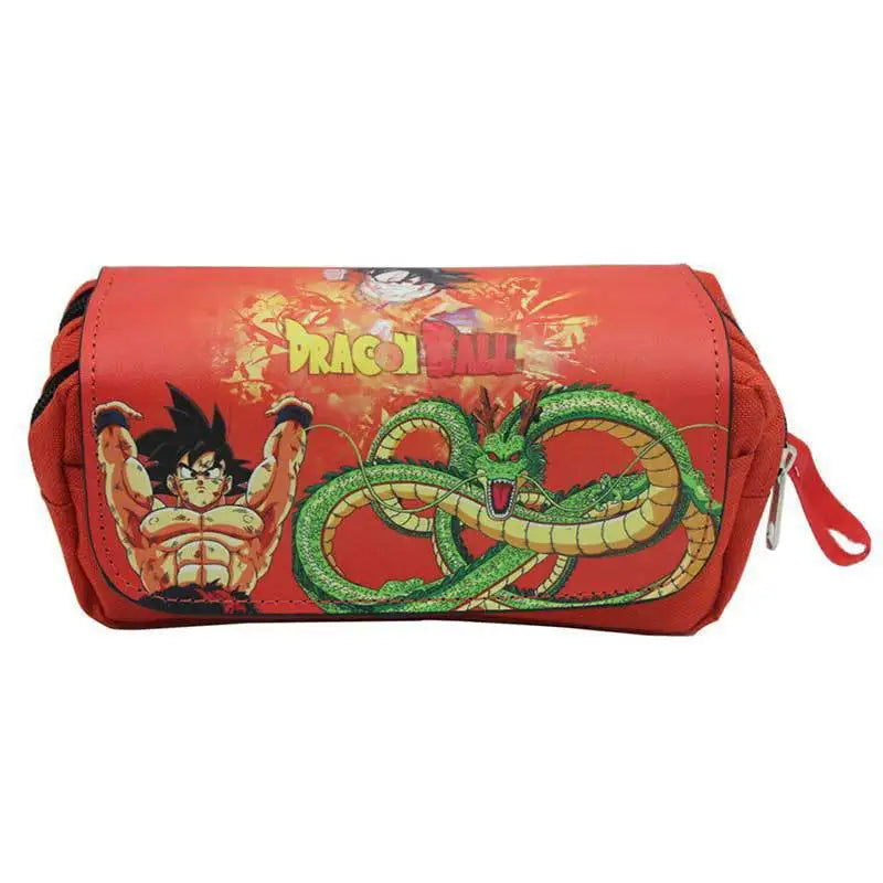 Estuche para lápices Dragon Ball | Estuche de gran capacidad con estampado del personaje DBZ. Ideal para estudiantes, ofrece un amplio espacio de almacenamiento para bolígrafos y accesorios. ¡Imprescindible para los fans de Dragon Ball!