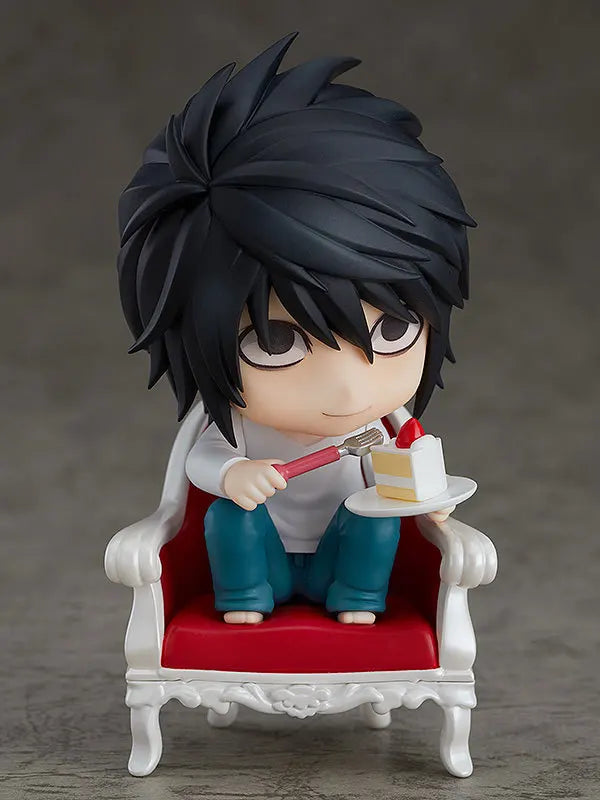 Figuras Death Note de 10 cm | Figuras de PVC de Light Yagami y L, perfectas para colecciones o fans del anime.