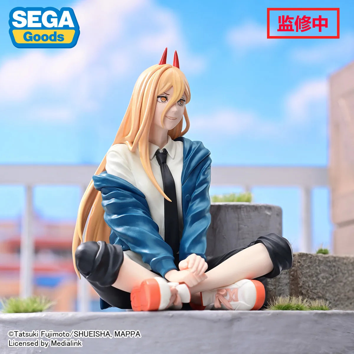 Figura de hombre de motosierra Chokonose Original SEGA PM de 14-15cm | Maquetas de PVC que representan a Power, Denji y Hayakawa Aki. Perfecto como regalo, decoración de escritorio o coleccionable para los fans del anime Chainsaw Man.
