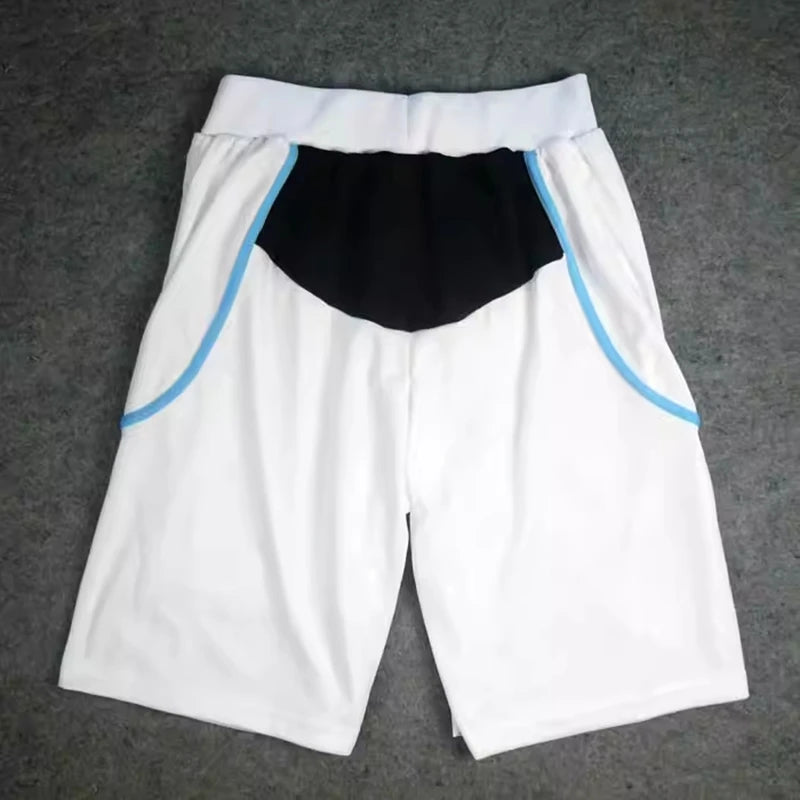 Ensemble de sport Kuroko no Basket Rakuzan | Uniforme de basket Rakuzan inspiré de l'équipe d'Akashi Seijuro. Comprend un t-shirt et un short. Parfait pour le cosplay ou les sports.