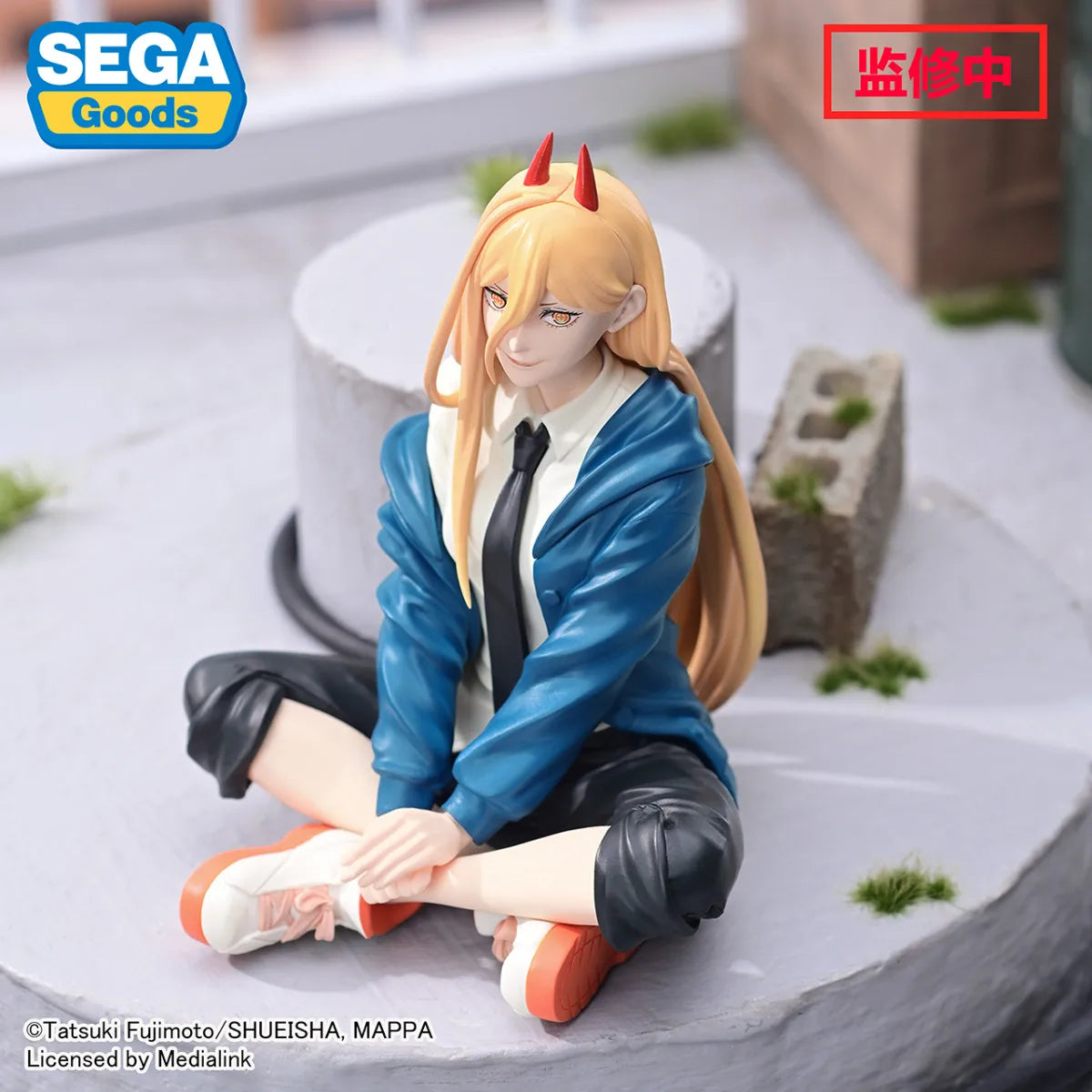 Figura de hombre de motosierra Chokonose Original SEGA PM de 14-15cm | Maquetas de PVC que representan a Power, Denji y Hayakawa Aki. Perfecto como regalo, decoración de escritorio o coleccionable para los fans del anime Chainsaw Man.
