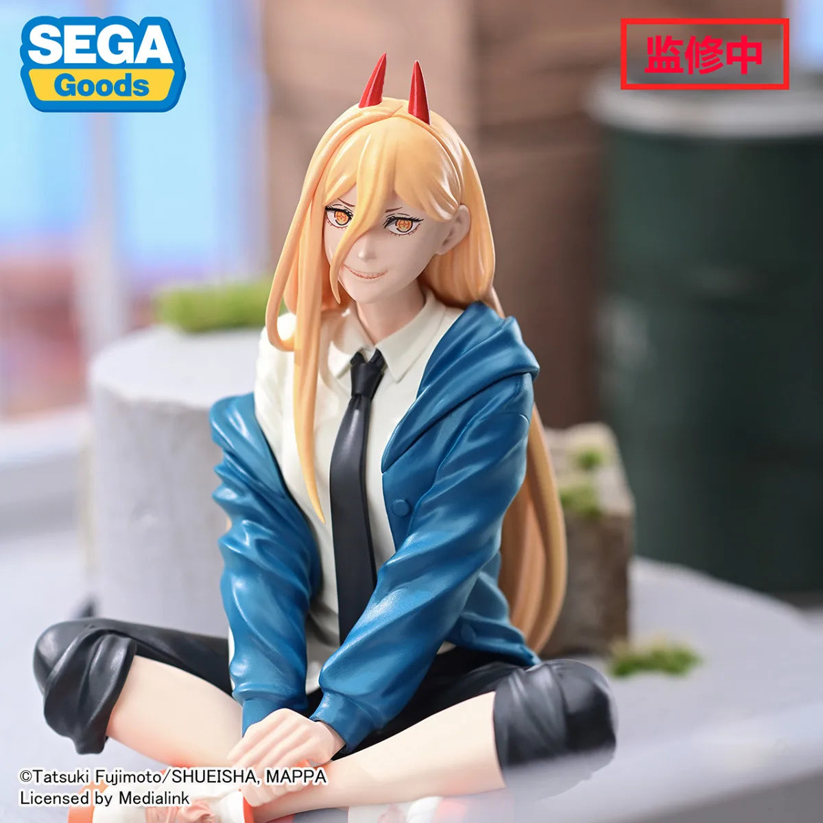 Figura de hombre de motosierra Chokonose Original SEGA PM de 14-15cm | Maquetas de PVC que representan a Power, Denji y Hayakawa Aki. Perfecto como regalo, decoración de escritorio o coleccionable para los fans del anime Chainsaw Man.
