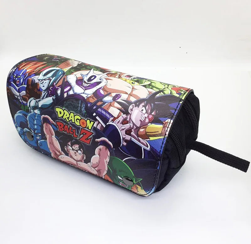 Estuche para lápices Dragon Ball | Estuche de gran capacidad con estampado del personaje DBZ. Ideal para estudiantes, ofrece un amplio espacio de almacenamiento para bolígrafos y accesorios. ¡Imprescindible para los fans de Dragon Ball!