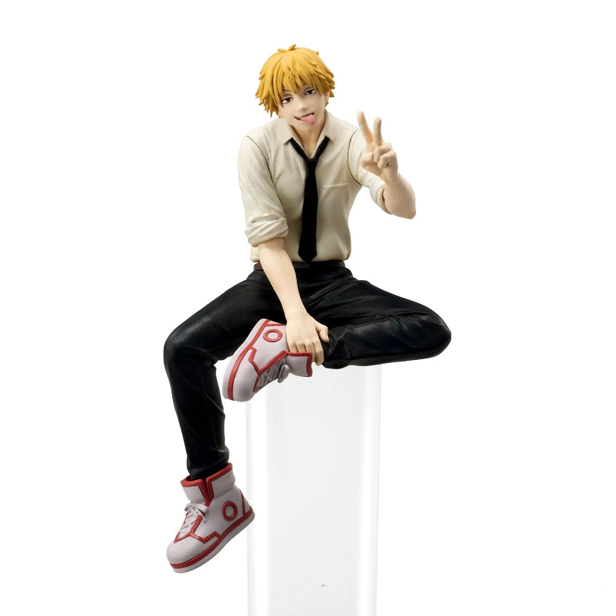 Figura de hombre de motosierra Chokonose Original SEGA PM de 14-15cm | Maquetas de PVC que representan a Power, Denji y Hayakawa Aki. Perfecto como regalo, decoración de escritorio o coleccionable para los fans del anime Chainsaw Man.