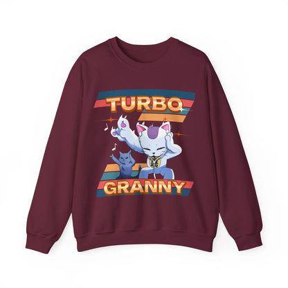 Esta sudadera unisex destaca el gato Mémé TURBO de DAN DA DAN. Diseñado para los fanáticos del anime, combina comodidad y estilo mientras expresa tu amor por esta popular serie.