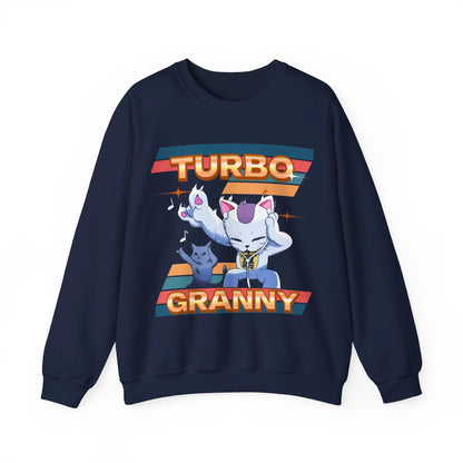 Esta sudadera unisex destaca el gato Mémé TURBO de DAN DA DAN. Diseñado para los fanáticos del anime, combina comodidad y estilo mientras expresa tu amor por esta popular serie.