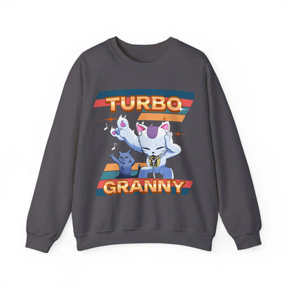 Esta sudadera unisex destaca el gato Mémé TURBO de DAN DA DAN. Diseñado para los fanáticos del anime, combina comodidad y estilo mientras expresa tu amor por esta popular serie.
