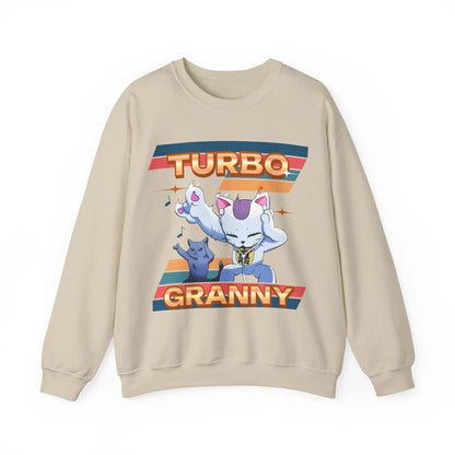 Esta sudadera unisex destaca el gato Mémé TURBO de DAN DA DAN. Diseñado para los fanáticos del anime, combina comodidad y estilo mientras expresa tu amor por esta popular serie.