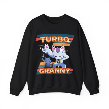 Esta sudadera unisex destaca el gato Mémé TURBO de DAN DA DAN. Diseñado para los fanáticos del anime, combina comodidad y estilo mientras expresa tu amor por esta popular serie.