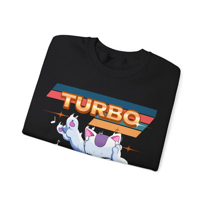 Esta sudadera unisex destaca el gato Mémé TURBO de DAN DA DAN. Diseñado para los fanáticos del anime, combina comodidad y estilo mientras expresa tu amor por esta popular serie.