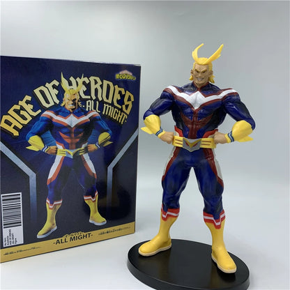 Figura My Hero Academia de 20 cm | Mira a All Might en su icónica pose de poder, capturada en una figura de PVC de alta calidad. Ideal para fans de My Hero Academia y una colección heroica perfecta.