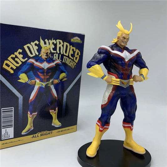 Figura My Hero Academia de 20 cm | Mira a All Might en su icónica pose de poder, capturada en una figura de PVC de alta calidad. Ideal para fans de My Hero Academia y una colección heroica perfecta.
