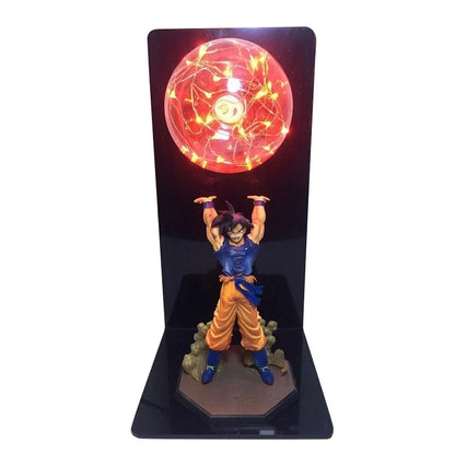 Dragon Ball | Goku, Gogeta et Broly, dotée d'une fonction d'éclairage LED. Parfaite pour la décoration de chambre et ajoute une touche unique à votre collection. Un excellent choix pour les fans de Dragon Ball Z