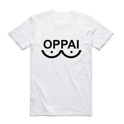 Cotton T-shirt for men and women. Printing of the character Saitama from One Punch Man with unique designs. Perfect for summer, with a round neck and short sleeves.