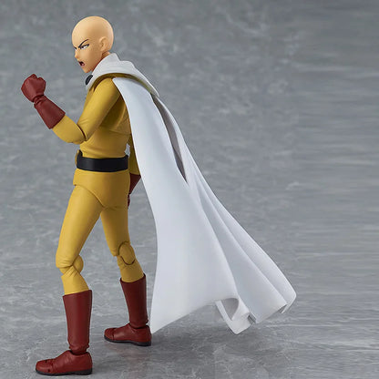 Figura Figma 310 ONE PUNCH MAN de 16 cm | Figura de PVC de Saitama (One Punch Man), modelo articulado con piezas intercambiables. Un coleccionable detallado, ideal para fans y coleccionistas del anime.