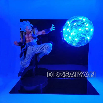 Dragon Ball | Goku, Gogeta et Broly, dotée d'une fonction d'éclairage LED. Parfaite pour la décoration de chambre et ajoute une touche unique à votre collection. Un excellent choix pour les fans de Dragon Ball Z