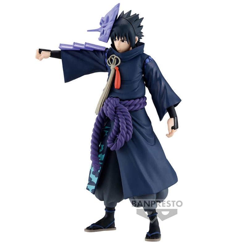 16cm Bandai Banpresto Figure (Naruto 20th Anniversary Clothing Limited Edition) | Figures representing Uchiha Sasuke and Uzumaki Naruto, celebrating the 20th anniversary of Naruto Shippûden. Detailed models, perfect for fans and collectors