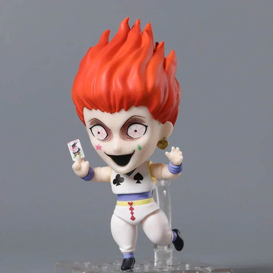 Figura Cazador x Cazador de 10 cm | Adorable figura de acción con personajes icónicos del anime HxH, ideal para coleccionistas. ¡Un regalo creativo perfecto para los fanáticos del anime!