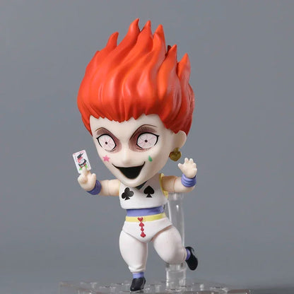 Figura Cazador x Cazador de 10 cm | Adorable figura de acción con personajes icónicos del anime HxH, ideal para coleccionistas. ¡Un regalo creativo perfecto para los fanáticos del anime!