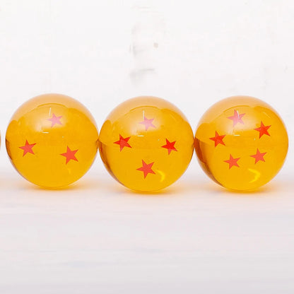 Dragon Ball Crystal Balls Set of 7 (3.5 cm) | Summon Shenron with these collectible figures, perfect as a gift for fans of the anime 