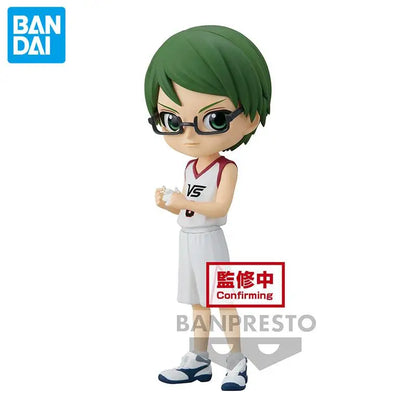 Figura de baloncesto Original Bandai Q posket Kuroko de 14cm | Akashi Seijuro y Midorima Shintaro. Auténtico modelo en caja, ideal para regalo o para coleccionistas de anime.